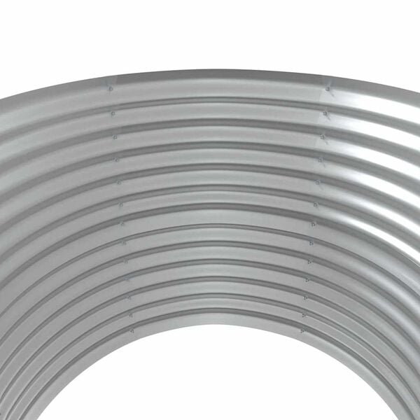 vidaXL Lit sur&eacute;lev&eacute; de jardin Acier galvanis&eacute; 100x100x68cm gris