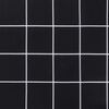 vidaXL Coussins de palette lot de 3 motif &agrave; carreaux noir tissu Oxford