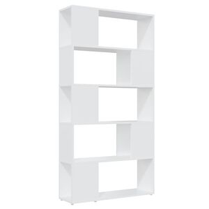 vidaXL Biblioth&egrave;que/S&eacute;parateur de pi&egrave;ce Blanc 80x24x155 cm