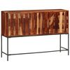 vidaXL Buffet 110x28x76 cm bois massif d'acacia