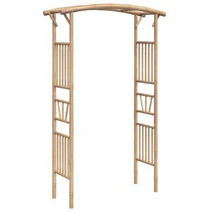 vidaXL Arche pour rosiers Bambou 118x40x187 cm