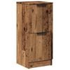 vidaXL Buffet vieux bois 30x30x70 cm bois d'ing&eacute;nierie