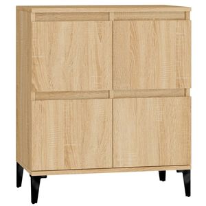 vidaXL Buffet Ch&ecirc;ne sonoma 60x35x70 cm Bois d'ing&eacute;nierie