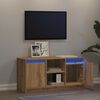 vidaXL Unites TV Marron 100 x 34 x 50 cm Bois d'ing&eacute;nierie