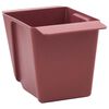 vidaXL Caisses &agrave; fleurs pour palettes Euro 24 pc Marron Polypropyl&egrave;ne