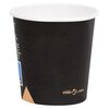 vidaXL Tasses &agrave; caf&eacute; en papier 120 ml 1000 pcs Noir