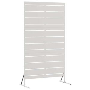 vidaXL &Eacute;cran de confidentialit&eacute; Gris 100 x 50 x 180 cm Acier