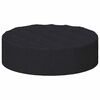 vidaXL Tapis de pieds de meubles 2 pi&egrave;ces Noir &Oslash; 14 x 4 mm EVA