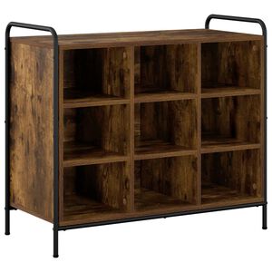 vidaXL Cabinet &agrave; chaussures 85 x 39,5 x 75 cm Bois d'ing&eacute;nierie