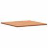 vidaXL Dessus de table 80x80x2,5 cm carr&eacute; bois massif de h&ecirc;tre
