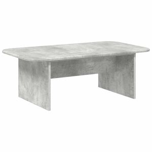 vidaXL Table basse Gris b&eacute;ton 93 x 53 x 33 cm Bois d'ing&eacute;nierie