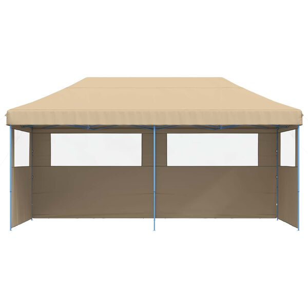 vidaXL Tente de f&ecirc;te Beige 292 x 580 x 315 cm Tissu Oxford
