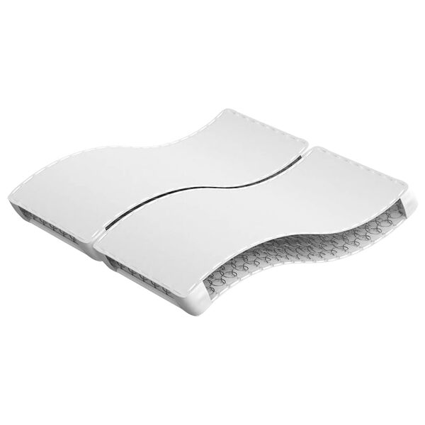 vidaXL Matelas &agrave; ressorts bonnell moyen 180x200 cm