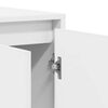 vidaXL Buffet Blanc 120 x 41 x 75 cm Bois d'ing&eacute;nierie