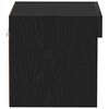 vidaXL Ensemble meuble TV Ch&ecirc;ne noir 40 x 30 x 30 cm Bois d'ing&eacute;nierie