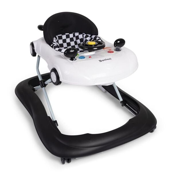 Baninni Trotteur b&eacute;b&eacute; Elvio Noir et blanc