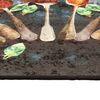 vidaXL Tapis de cuisine multicolore 60x180 cm lavable antidérapant