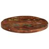 vidaXL Dessus de table &Oslash; 50x1,5 cm rond bois massif de r&eacute;cup&eacute;ration
