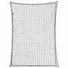 vidaXL Filet pour remorque avec corde &eacute;lastique noir 4x3 m PP