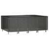vidaXL Housse de salon de jardin 12 œillets 240x180x80cm rectangulaire