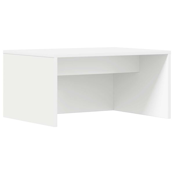 vidaXL Bureau mural Blanc 60 x 45 x 30 cm Bois d'ing&eacute;nierie
