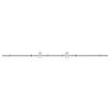 vidaXL Kit fixation porte coulissante 200 cm Acier inoxydable Argent&eacute;