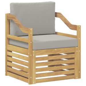 vidaXL Ensemble de canap&eacute;s d'ext&eacute;rieur Polyester Blanc