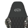 vidaXL Chaise de jeu de massage Noir et camouflage Similicuir