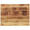vidaXL Dessus de table rectangulaire bois massif de manguier brut