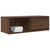 vidaXL Meuble TV 2 pcs ch&ecirc;ne marron 80x31x25,5 cm bois d'ing&eacute;nierie