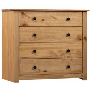 vidaXL Armoire lat&eacute;rale 80x40x73 cm Pin Assortiment Panama