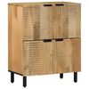 vidaXL Buffet marron 60x33x75 cm bois massif de manguier