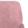 vidaXL Fauteuil Rose 62x79x79 cm Velours