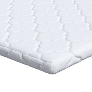 vidaXL Coussins de Matelas Blanc 70 x 200 cm Mousse PU