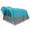 vidaXL Tente de voiture 4 personnes bleu imperméable
