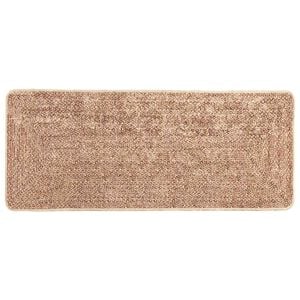 vidaXL Coureur de Tapis MARSA Marron 50 x 100 cm Polyester et PVC