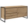 vidaXL Meuble TV 100 x 36 x 49.5 cm Ch&ecirc;ne artisanal Bois d'ing&eacute;nierie