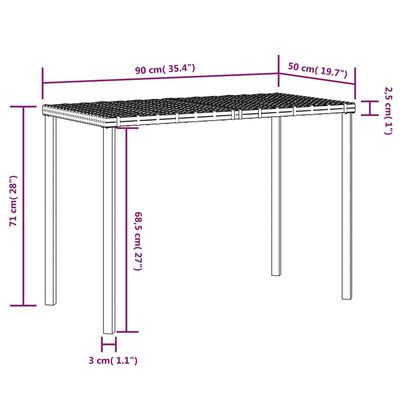 vidaXL Ensemble de canapés en L 5pcs avec coussins résine tressée gris