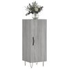 vidaXL Buffet Sonoma gris 34,5x34x90 cm Bois d'ing&eacute;nierie