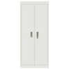 vidaXL Armoire de rangement Blanc 60 x 40 x 140 cm Acier