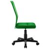 vidaXL Chaise de bureau Vert 44x52x100 cm Tissu en maille