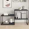 vidaXL Panneaux de biblioth&egrave;que 4 pcs Gris 60x40x1,5 cm Agglom&eacute;r&eacute;