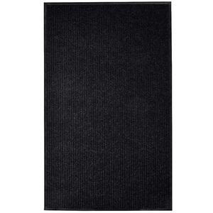 vidaXL Tapis d'entr&eacute;e noir 117x220 cm PVC