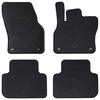 vidaXL Tapis de voiture 4 pc adapt&eacute; pour Audi Q3 2019-2025 Caoutchouc