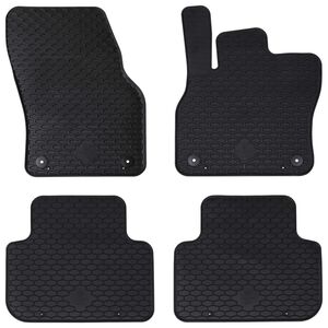 vidaXL Tapis de voiture 4 pc adapt&eacute; pour Audi Q3 2019-2025 Caoutchouc