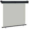 vidaXL Auvent lat&eacute;ral de balcon 165x250 cm Gris