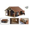 Kids Globe &Eacute;curies de ferme avec 2 box et 1 atelier 1:24 610167