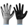 vidaXL Gants de Travail 24 pi&egrave;ces Gris et Noir 9 / l Polyester