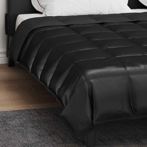 vidaXL Duvet complet toute l'ann&eacute;e Noir 200 x 240 cm