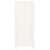 vidaXL Buffet blanc 70x35x80 cm bois massif de pin